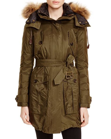 Burberry Chevrington Parka with Warmer 